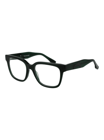 Trussardi Männer Optische Fassungen Quadratisch Grün