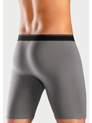 Buffalo Langer Boxer in aquablau, grau, navy