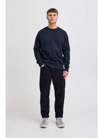 !SOLID Rundhalspullover SDLenz in Blau