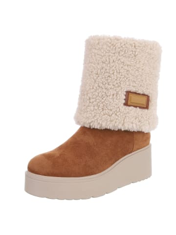 Ital-Design High Heel in Camel