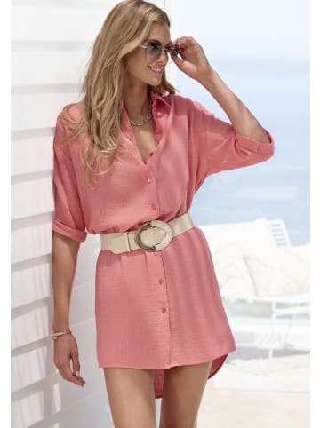 Beach Time Longbluse in koralle