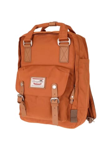 Doughnut Macaroon 16 - Rucksack 38 cm (mustard) in rust