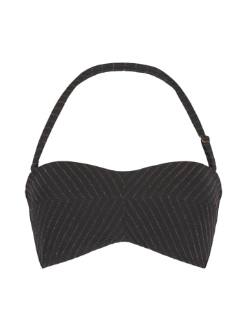 Linga Dore Bikini top Bandeau in Schwarz