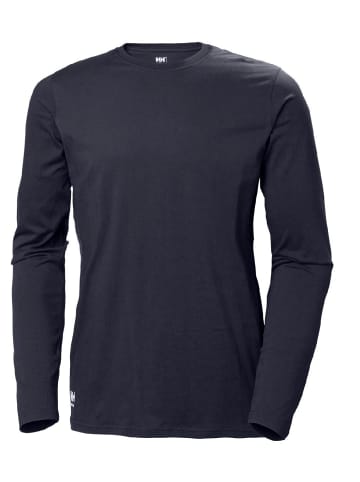 Longsleeve "Manchester" in Blau
