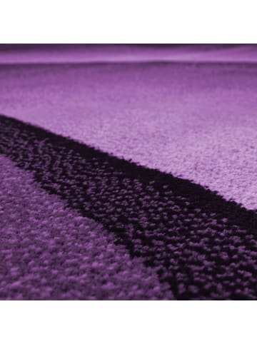 KADIMA DESIGN Teppich Kurzflor Waschbar Ombre INN Strapazierfähig OEKO-TEX in Violett