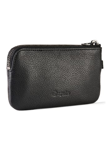 Esquire Houston Schlüsseletui Leder 13 cm in schwarz