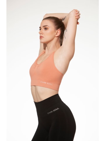 Stark Soul® Seamless Light Sports Bra - Sport BH in peach