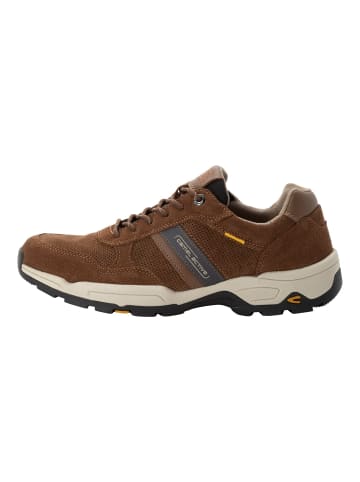 Camel Active Leder Sneaker mit herausnehmbarer Innensohle in Braun