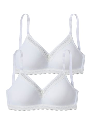 PETITE FLEUR Soft-BH in 2xweiß