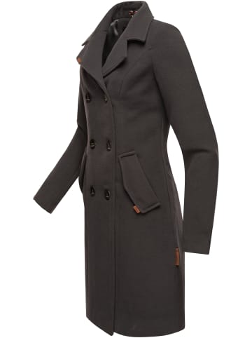 Marikoo Wollmantel Nanakoo in Anthrazit