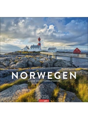 Weingarten Kalender - Norwegen Kalender 2026 - Im Land der Mitternachtssonne