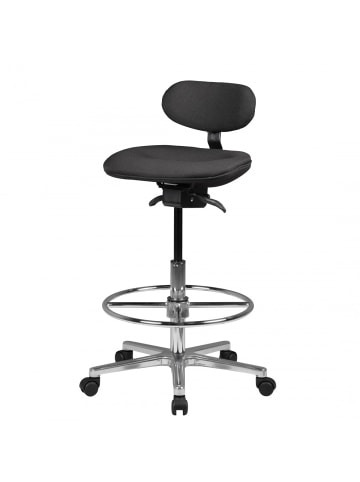 FineBuy Hocker "FB41713" in Schwarz /