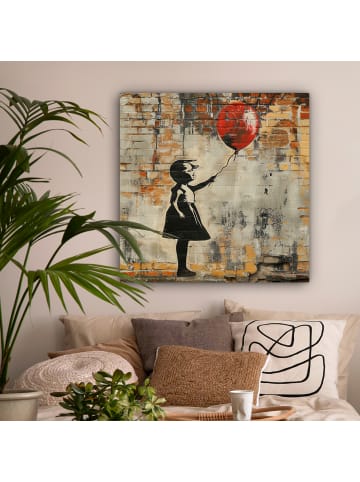 MuchoWow Leinwand Bilder Ballon