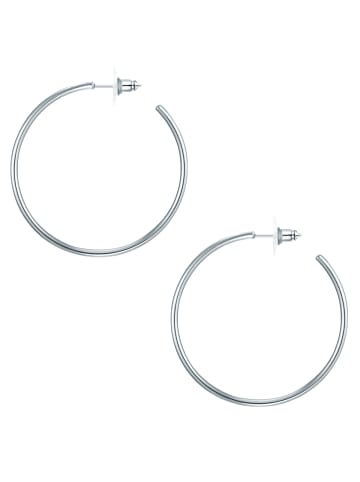 Lulu & Jane Creolen aus Metall-Legierung in silber