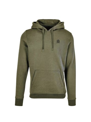 Molecule Hoodie Heavy in Olive Green