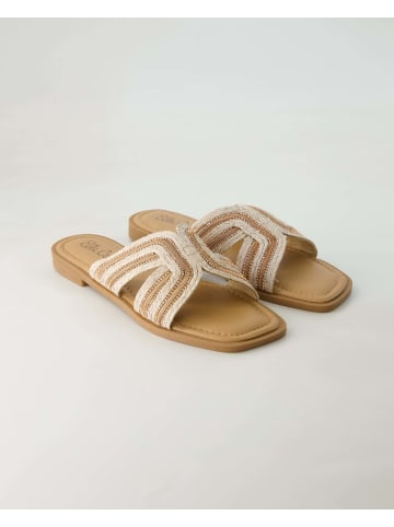 Ella Cruz Pantoletten in Beige