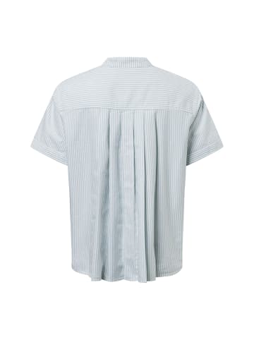 Marc O'Polo DENIM Bluse in hellblau weiß