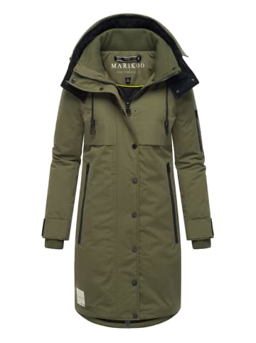 Marikoo Wintermantel Anoukaa 16 in Olive Forest