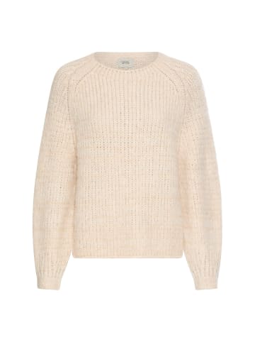 Camel Active Strickpullover mit weiten Ärmeln in Hafer