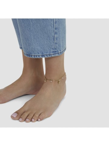 s.Oliver Fußkette Summer Charms in gold