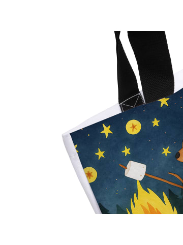 Mr. & Mrs. Panda Stofftasche Bär & Marienkäfer Lagerfeuer Design... in Weiß