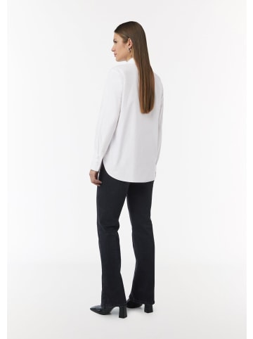 comma Bluse in 0100_weiß