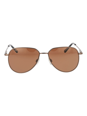 Serengeti Unisex Sonnenbrille Flieger Bronze
