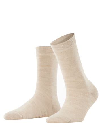 Falke Socken Softmerino in Linn mel.