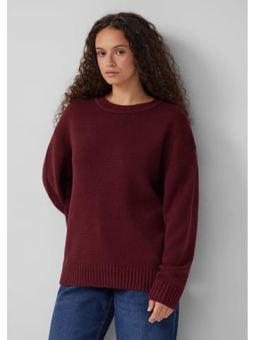 QS Strickpullover in 3900_bordeaux