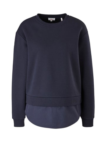 S.OLIVER RED LABEL Sweatshirt in Blau