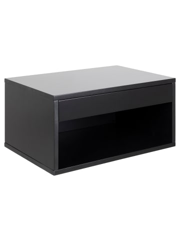 ebuy24 Nachttisch Cholet Schwarz 50 x 35 cm