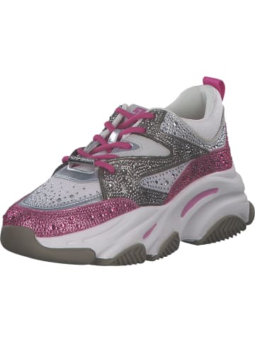 Steve Madden Schnürschuhe in GREEN FOREST / PINK