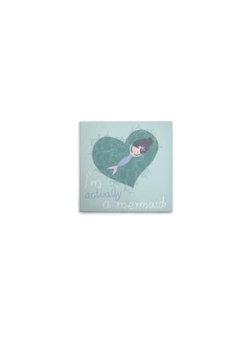 A.S. Création Leinwandbild Canvas Seafriends Blau