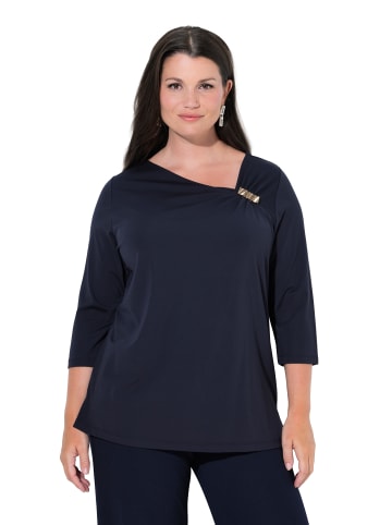 Ulla Popken Shirt in dunkles marine