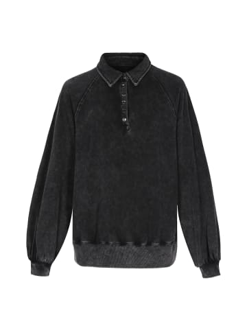 ROCKEASY Women Sweatshirt in Black