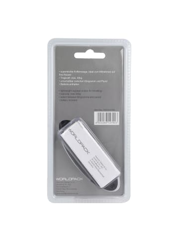 Worldpack Kofferwaage 4 cm in schwarz