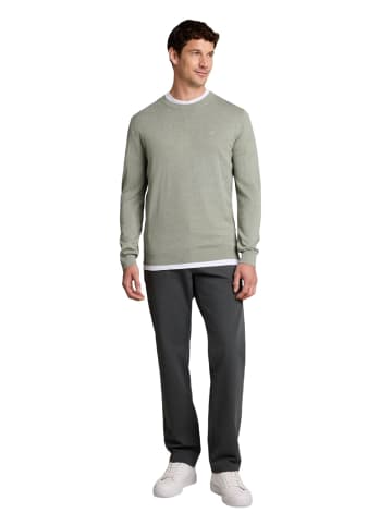 Tom Tailor Pullover BASIC CREWNECK KNIT in Grün