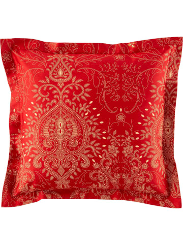 Bassetti Fein Satin Kuschelkissenbezug Monnalisa in rot