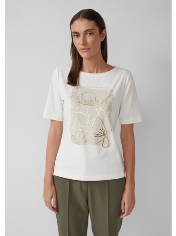 s.Oliver T-Shirt in 02D2_ecru