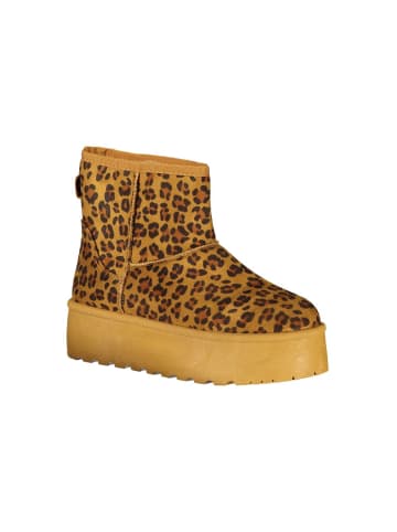 Laura Biagiotti Braun Polyester Damen Knöchel Stiefel