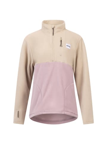 eivy Fleecepullover Techlight Halfzip Fleece 2 in Sand Faded Woodrose