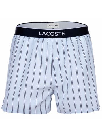 Lacoste Web-Boxershorts 3er Pack in Blau