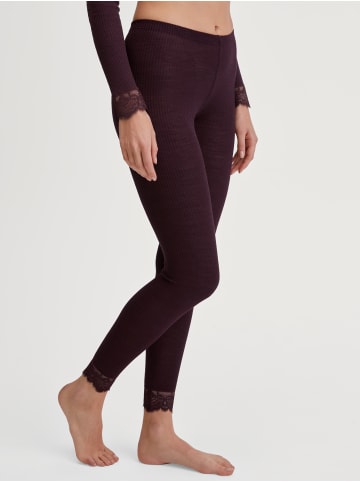 Calida Leggings in black cherry