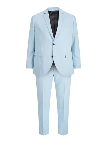 JACK & JONES PLUS Einreihiger Blazer und Hose in Chambray Blue
