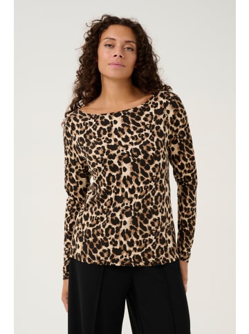 Cream Langarm-Shirt CRLeoa Straight fit in Big Animal Spots