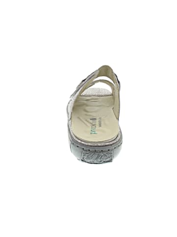 WALDLÄUFER Garda Pantolette Silber