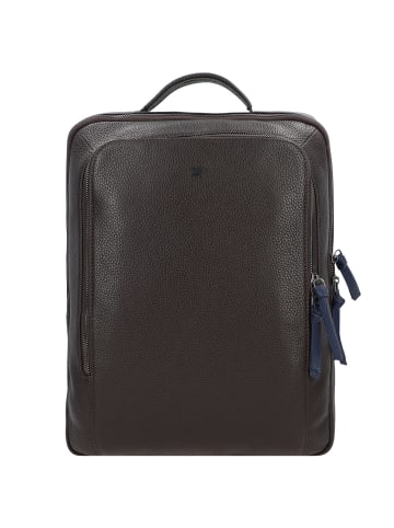 Braun Büffel Novara Rucksack Leder 43 cm Laptopfach in braun