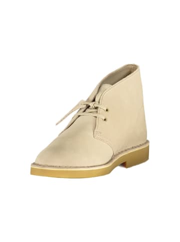 Clarks Beige Wildleder Herren Stiefel