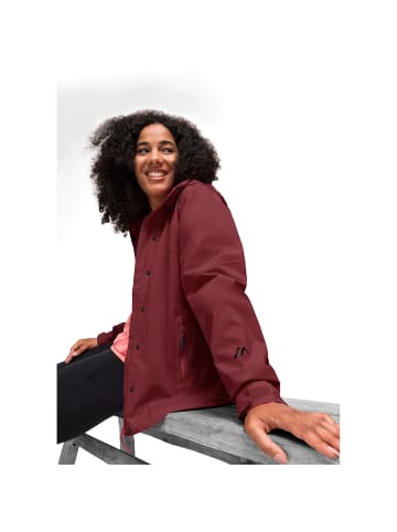 Maier Sports Metor rec W Da-Jacke mTEX el. in Rot4541