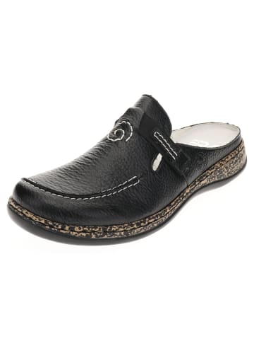 rieker Clogs in Schwarz